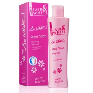 F&W So White Maxi Tone Clarifying Body Milk