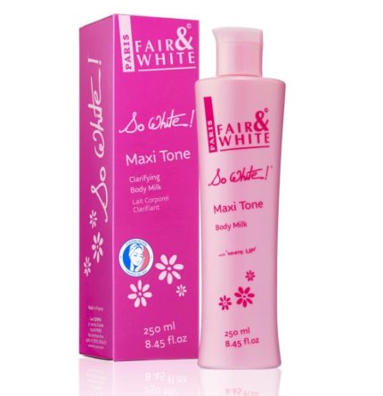 F&W So White Maxi Tone Clarifying Body Milk