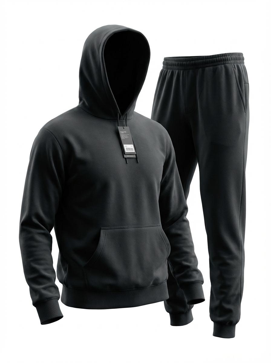 Hoodie.6 Classic Hoodie & Jogger Set – Everyday Comfort Essentials - Image 1