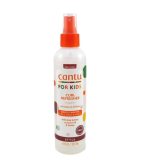 Cantu Care for Kids Curl Refresher Spray 236ml (8 fl oz) – Moisturizes, Defines & Revives Natural Curls, Waves & Coils for Children