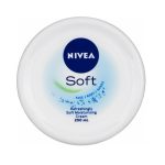 NIVEA Soft Moisturising Cream 200ml – Lightweight Hydrating Face, Hand & Body Cream with Jojoba Oil & Vitamin E