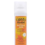Cantu Shea Butter Style Stay Frizz-Free Finisher 5oz | Anti-Frizz Hair Finishing Cream for Smooth, Shiny & Long-Lasting Hairstyles