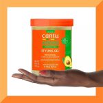 Cantu Avocado Hydrating Styling Gel 18.5oz (524g) – Moisturizing Hold for Curly, Coily & Wavy Hair – Frizz Control & Shine Enhancement - Image 4