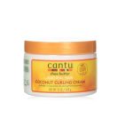 Cantu Shea Butter Coconut Curling Cream 340g | Defines & Moisturizes Natural Curls, Coils & Waves | Anti-Frizz Curl Enhancer for Textured Hair