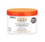 Cantu Leave-In Conditioner for Men 368.5g / 14oz (384ml) – Deep Moisturizing Hair Conditioner for Curly, Coarse & Textured Hair