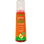 Cantu Avocado Hydrating Styling Mousse 248ml | Moisturizing Curl Defining Hair Mousse for Natural, Curly & Wavy Hair