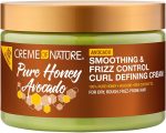 Creme Of Nature Pure Honey Moisture Whip Twisting Cream 11.5oz | Curl Defining Hair Cream - Image 6