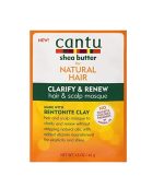 Cantu Natural Hair Clarify & Renew Hair Scalp Masque 1.5oz | Deep Cleansing Scalp Treatment | Removes Build-Up & Refreshes Hair - Image 2