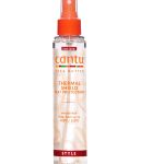 Cantu Shea Butter Thermal Shield Heat Protectant Spray 151ml | Heat Protection for Straightening, Curling & Blow Drying | Anti-Frizz Hair Care