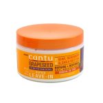Cantu Grapeseed Leave-In Conditioning Repair Cream 340g | Moisturising Hair Treatment for Dry, Damaged & Frizzy Hair