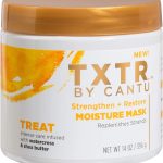 Cantu TXTR Strengthen & Restore Moisture Hair Mask 396g – Deep Conditioning Treatment for Curly, Coily & Textured Hair