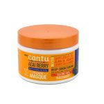 Cantu Acai Berry Leave-In Conditioner 12oz (340g) Deep Moisturizing Hair Treatment for Dry, Damaged & Curly Hair