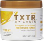 Cantu TXTR Strengthen & Restore Moisture Hair Mask 396g – Deep Conditioning Treatment for Curly, Coily & Textured Hair - Image 3