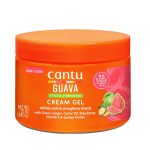 Cantu Guava Curl Strengthening Cream Gel 340g | Defines Curls, Reduces Frizz & Strengthens Natural Hair | 12oz Curl Styling Gel Cream