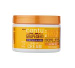 Cantu Grapeseed Strengthening Curl Cream 12oz | Moisturizing Curl Defining Cream for Natural, Curly & Coily Hair | Frizz Control & Strengthening Formula