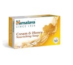 Himalaya Herbals Nourishing Cream & Honey Soap 75g – Moisturizing Herbal Bath Soap for Soft, Smooth & Healthy Skin