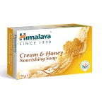 Himalaya Herbals Nourishing Cream & Honey Soap 75g – Moisturizing Herbal Bath Soap for Soft, Smooth & Healthy Skin