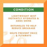 Cantu Shea Butter Hydrating Leave-In Conditioning Mist 8 fl oz (237ml) – Moisturizing Hair Detangler Spray for Dry, Curly, Wavy & Natural Hair - Image 3