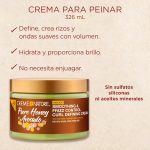 Creme Of Nature Pure Honey Moisture Whip Twisting Cream 11.5oz | Curl Defining Hair Cream - Image 3