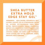 Cantu Shea Butter Natural Hair Edge Stay Gel 64g (2.25oz) – Strong Hold Edge Control for Smooth & Frizz-Free Baby Hairs - Image 3