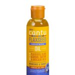 Cantu Flaxseed Smoothing Hair Oil 100ml (3.4 Fl Oz) – Anti-Frizz Shine Boosting Lightweight Hair Treatment for Dry, Curly & Textured Hair