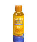 Cantu Flaxseed Smoothing Hair Oil 100ml (3.4 Fl Oz) – Anti-Frizz Shine Boosting Lightweight Hair Treatment for Dry, Curly & Textured Hair