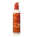 Creme of Nature Argan Oil Heat Protector Smooth & Shine Blow Out Creme 118ml | Anti-Frizz Heat Protection Cream for Silky Smooth Hair