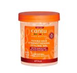 Cantu Strengthening Styling Gel with Jamaican Black Castor Oil 18.5oz / 524g – Strong Hold, Frizz Control & Hair Strengthening Gel for Natural, Curly, Coily & Textured Hair