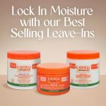 Cantu Argan Oil Leave In Conditioning Repair Cream 16oz / 453g – Deep Moisturizing Hair Treatment for Dry, Damaged & Frizzy Hair - Image 3