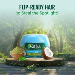 Vatika Naturals Volume & Thickness Styling Hair Cream 210mL – Adds Volume, Fuller Looking Hair, Lightweight Hair Styling Cream for Fine & Thin Hair - Image 3