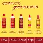 Creme of Nature Creamy Oil Moisturizing Hair Lotion 250ml (8.45oz) – Deep Hydration, Soft & Healthy Hair, Anti-Breakage Moisturizer for Dry & Damaged Hair - Image 4