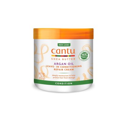 Cantu Shea Butter Leave-In Conditioning Repair Cream 16oz / 453g | Deep Moisturizing Hair Treatment for Dry, Damaged & Natural Hair