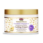 African Pride Moisture Miracle Shea Butter & Flaxseed Oil Moisturize & Define Curling Cream 12 oz