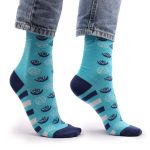 Hop Hare Bamboo Socks S/M - Pentagram and Evil Eye - Image 7