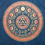 Nomad Sari Stonewashed Cotton T-Shirt - Stay Wild Moon Child - Blue - Small - Image 2