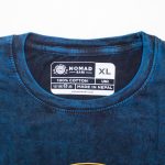 Nomad Sari Stonewashed Cotton T-Shirt - Stay Wild Moon Child - Blue - XL - Image 2