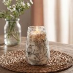 Tall Glass Jar Candles - Drawn by Flame - Image 2