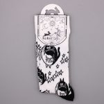 Hop Hare Bamboo Socks S/M - Ying Yang - Image 2
