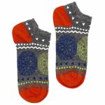 S/M Hop Hare Bamboo Socks Low (3.5-6.5) - Flowers of Life - Image 4