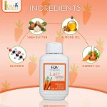 Original Carrot Brightening Body Lotion 485ml | Vitamin-Rich Radiant Glow Body Milk | Advanced Dark Spot Corrector & Hydrating Treatment with Carrot Oil & Beta-Carotene - Image 2