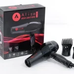 Aliza Professional Red Edition 1875 Hair Dryer | 2000W Lightweight Ionic Blow Dryer with 3 Heat & 2 Speed Settings, Cool Shot, Styling Comb & Concentrator Nozzle