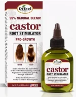 Difeel Castor Pro-Growth Root Stimulator | Intensive Hair & Scalp Treatment for Faster Growth, Strengthening & Thickening | Available in 7.1 oz & 75ml - Image 3