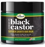 Difeel Jamaican Black Castor Superior Growth Mask 12 oz (SH12-JAM12) | Deep Conditioning Hair Treatment for Fast Growth, Intense Moisture & Damage Repair