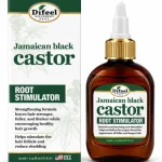 Difeel Jamaican Black Castor Superior Root Stimulator 75ml (SH52-JAM25) | Travel Size Intensive Scalp Treatment for Extra Hair Growth, Root Strengthening & Damage Repair