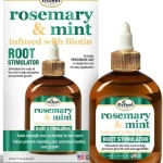 Difeel Rosemary & Mint Strengthening Hair Care Collection (Leave-In Spray & Root Stimulator)