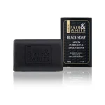 Original Black Purifying Soap with Vitamin E 200g | Deep Cleansing & Clarifying Exfoliating Bar | Detoxifying Acne & Blemish Care for Smooth, Fresh Skin