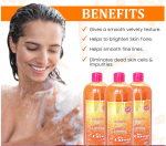 So Carrot Exfoliating Shower Gel 940ml | Brightening Body Wash with Carrot Oil & Gentle Scrubbers for Radiant, Soft & Even-Toned Skin - Image 3