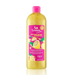 So Lemon Exfoliating Shower Gel 940ml | Brightening Body Wash & Skin Polishing Scrub with Lemon Extract for Radiant, Clear & Smooth Skin