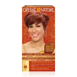 Creme of Nature Exotic Shine Color with Argan Oil from Morocco - 7.64 Bronze Copper | Permanent Hair Color Kit for Radiant Shine & Deep Moisture