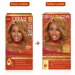 Creme of Nature Exotic Shine Color with Argan Oil from Morocco - 10.0 Honey Blonde | Permanent Hair Color Kit for Intense Shine & Conditioning - Image 2